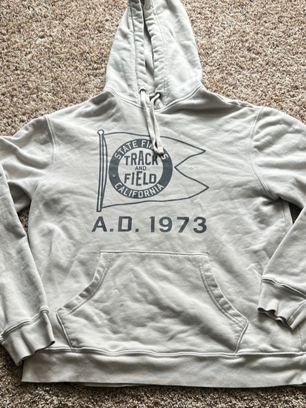 Original Retrobrand Free People State Finals Distressed Hoodie
Medium